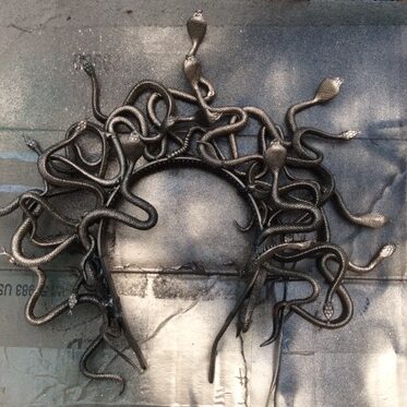 DIY Medusa Headband.