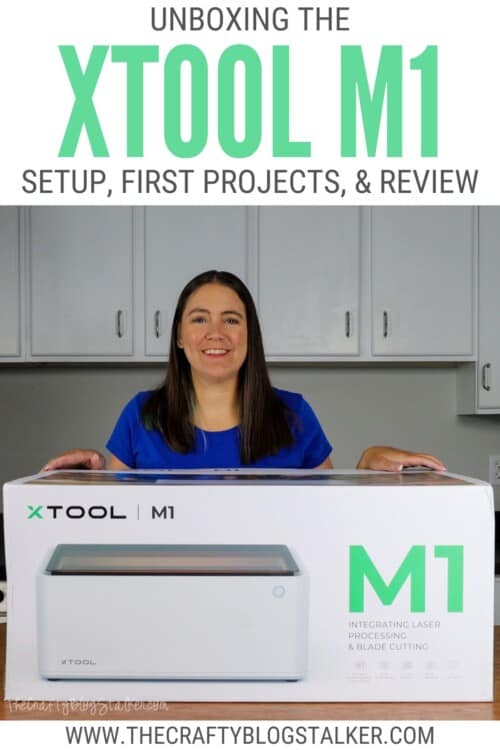 title image for xTool M1 Laser Unboxing: Setup, First Projects, and Review