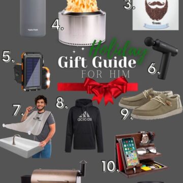 Holiday Gift Guide for Men