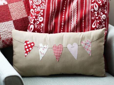 Valentines pennant pillow edited