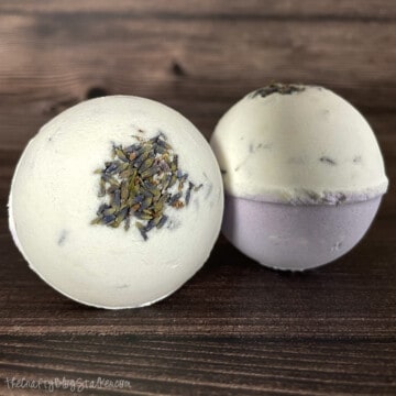 calming lavendar bath bombs 4