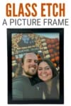 glass etch picture frame 17