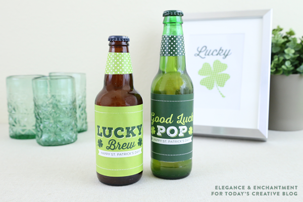 Printable Soda and Beer Labels.