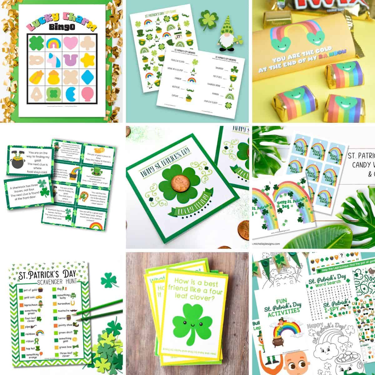 41 Free Printable St Patricks Day Crafts and Activities - TCBS