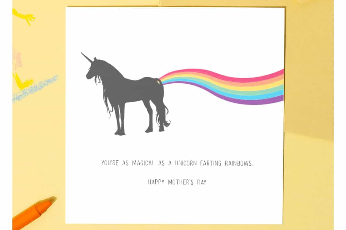 Mother's Day Printable Card.