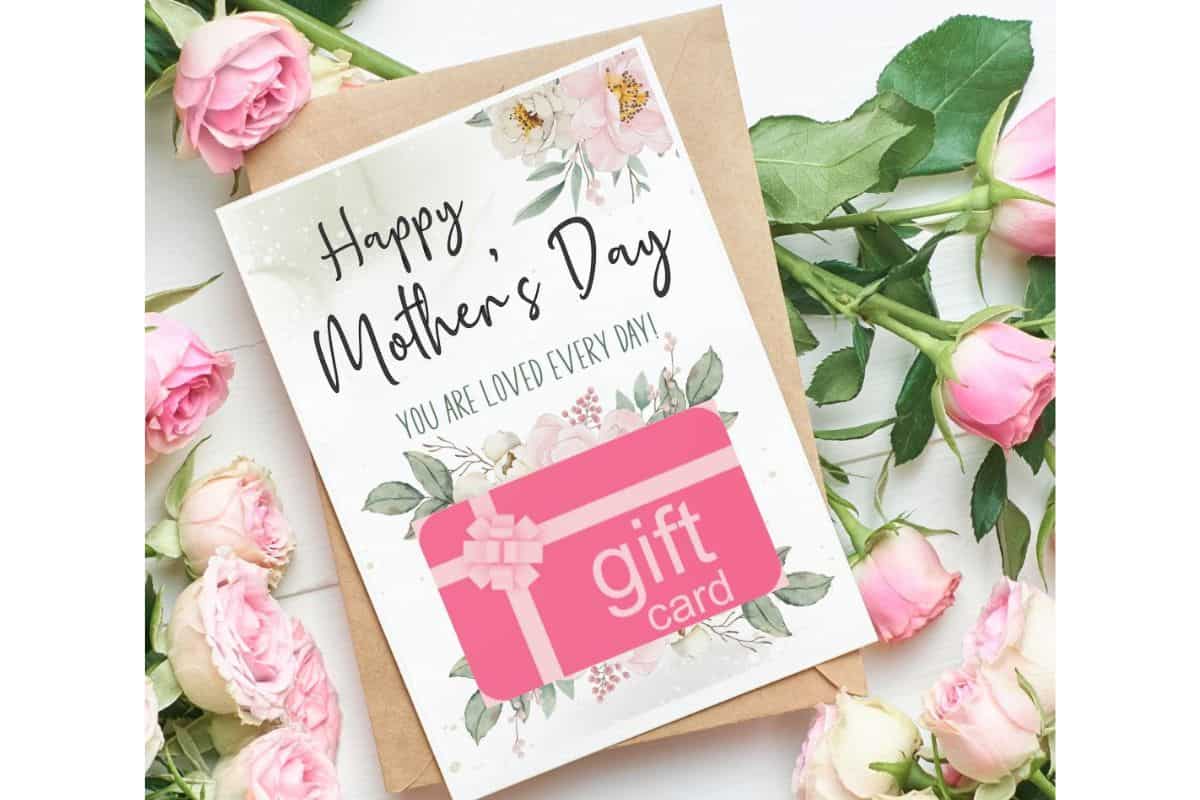 Mother's Day Gift Card Holder.