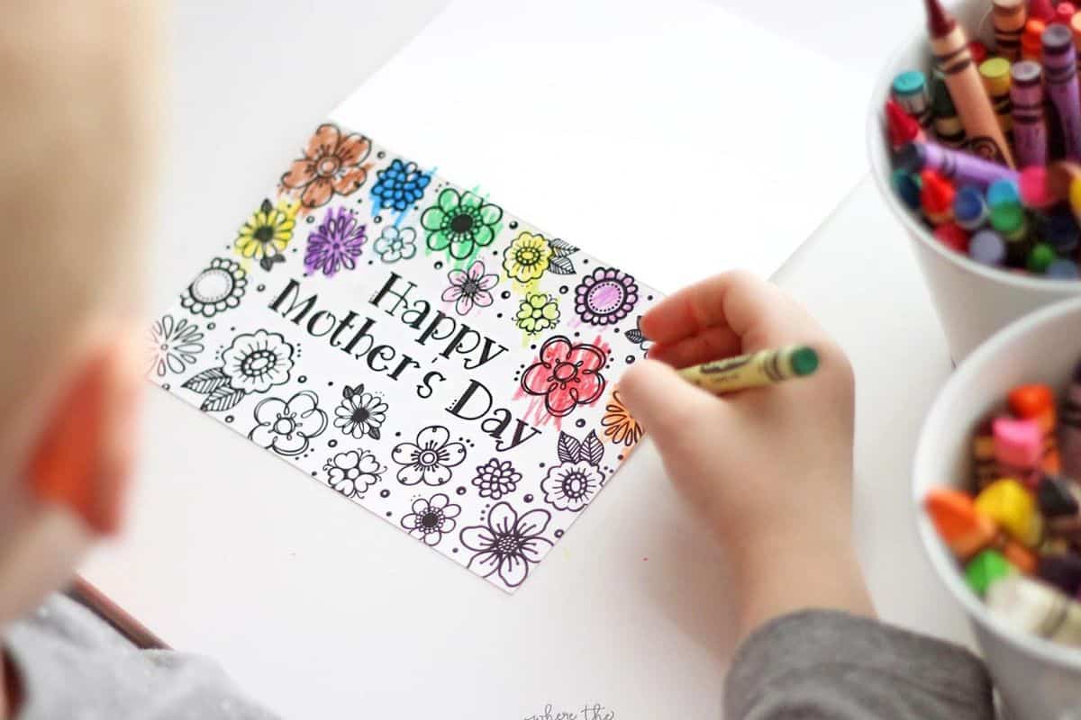 Printable Mother's Day Cards.
