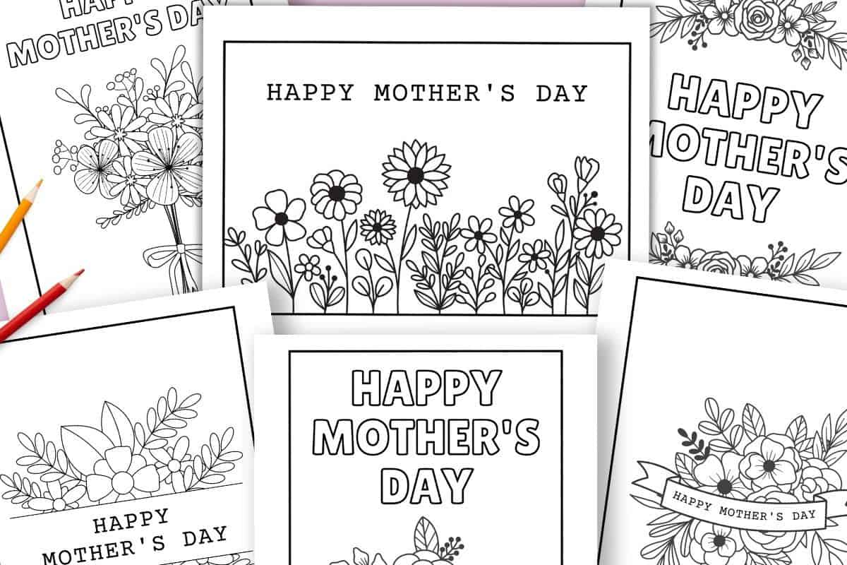 Printable Mother's Day Cards.