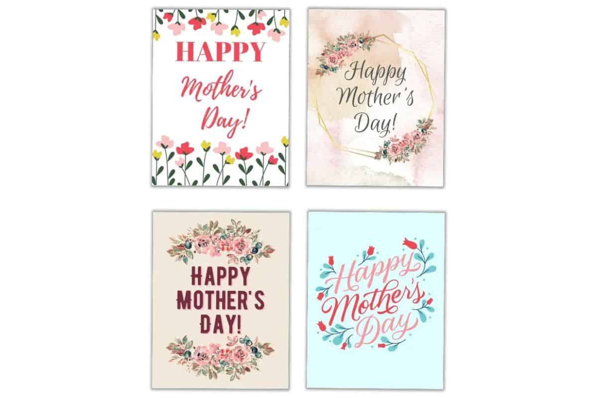 Happy Mother's Day Signs.