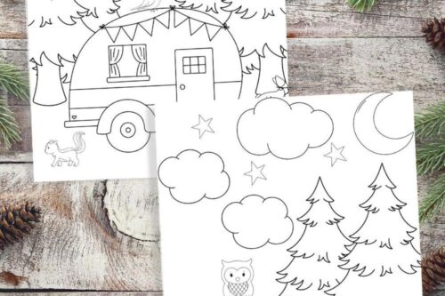 39 Free Camping Printables and Activities - The Crafty Blog Stalker