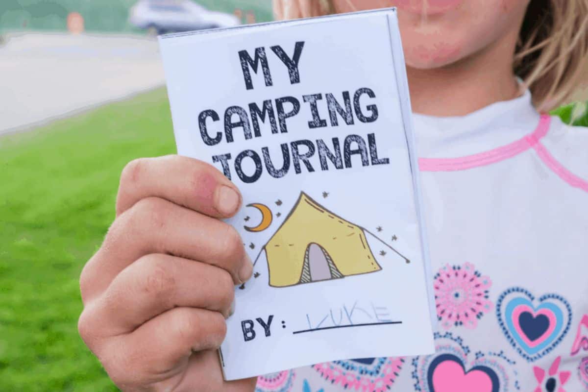 Kids Camp Journal Printable.