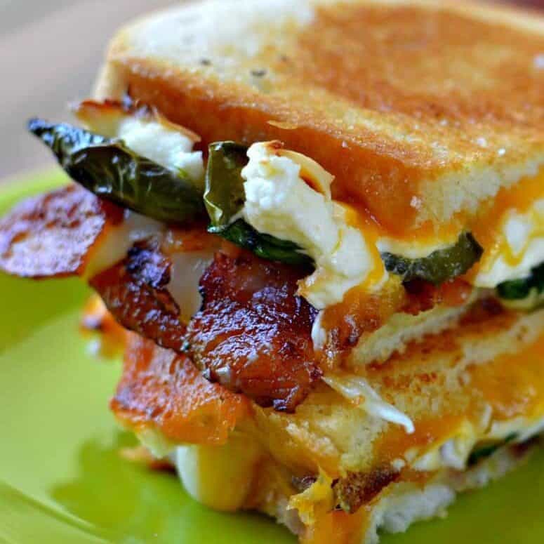 Jalapeno Popper Grilled Cheese.