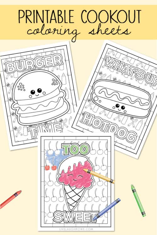 Summer Coloring Pages for the Kiddos.