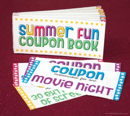 Summer Coupon Book.