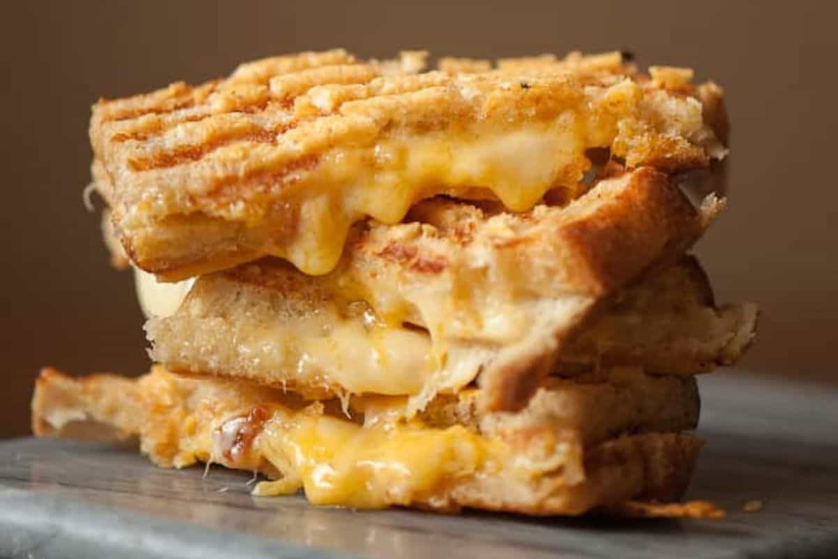 Triple Threat Grilled Cheese.