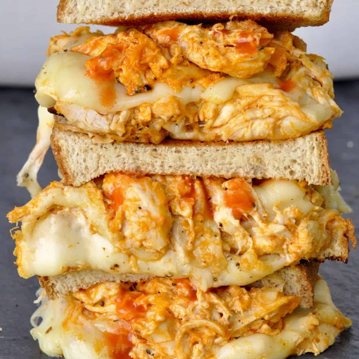 Buffalo Chicken Grilled Cheese.