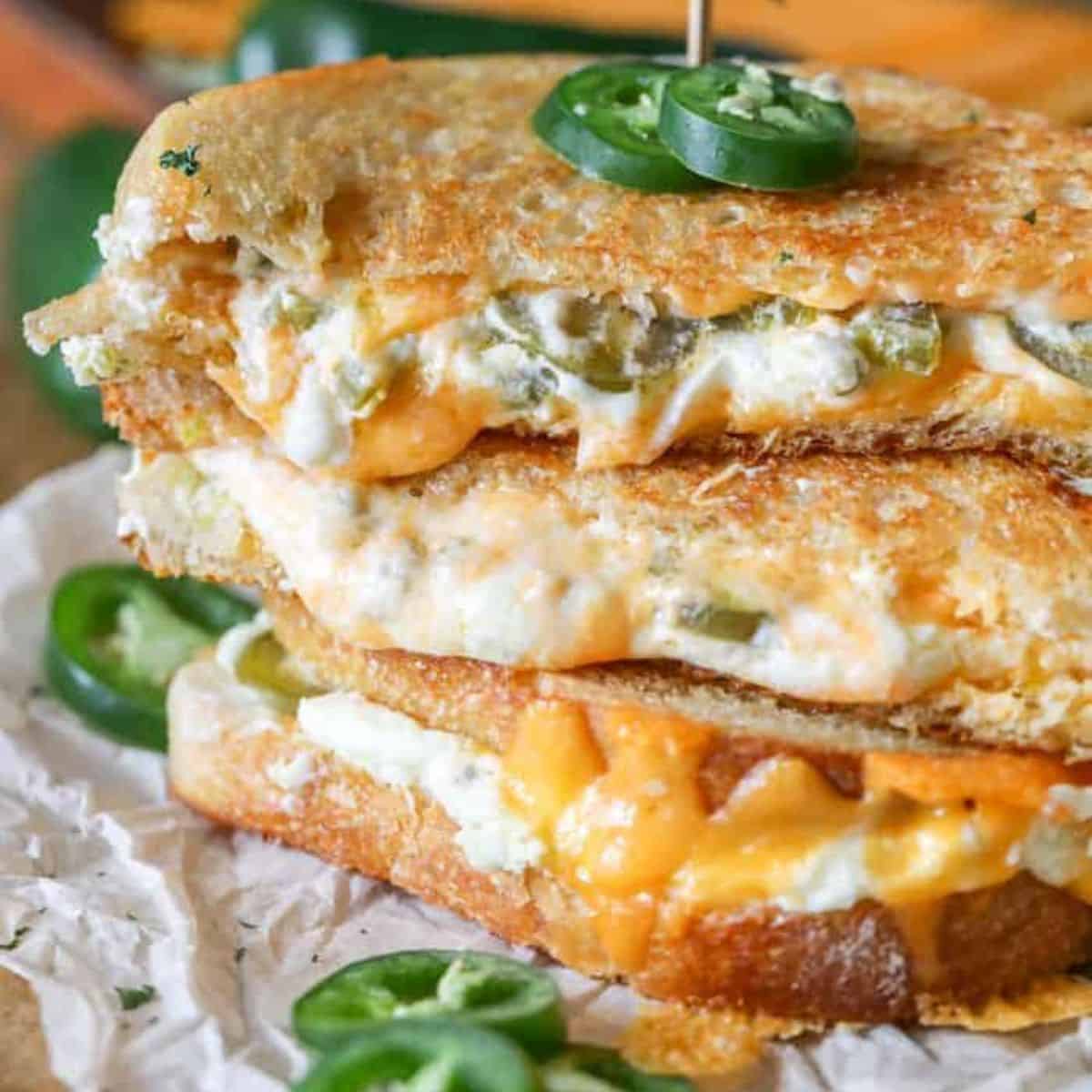 Jalapeño Popper Grilled Cheese.