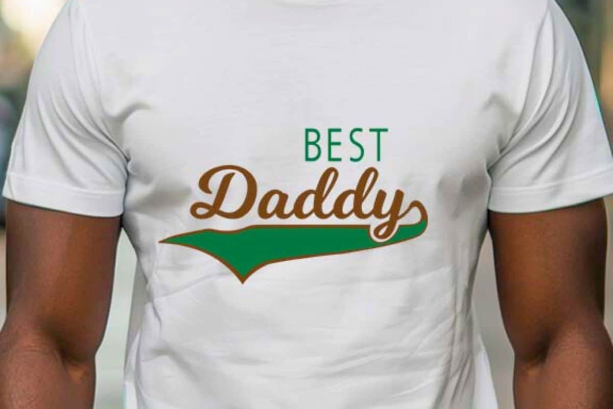 Best Daddy here the magic happens on a t-shirt.