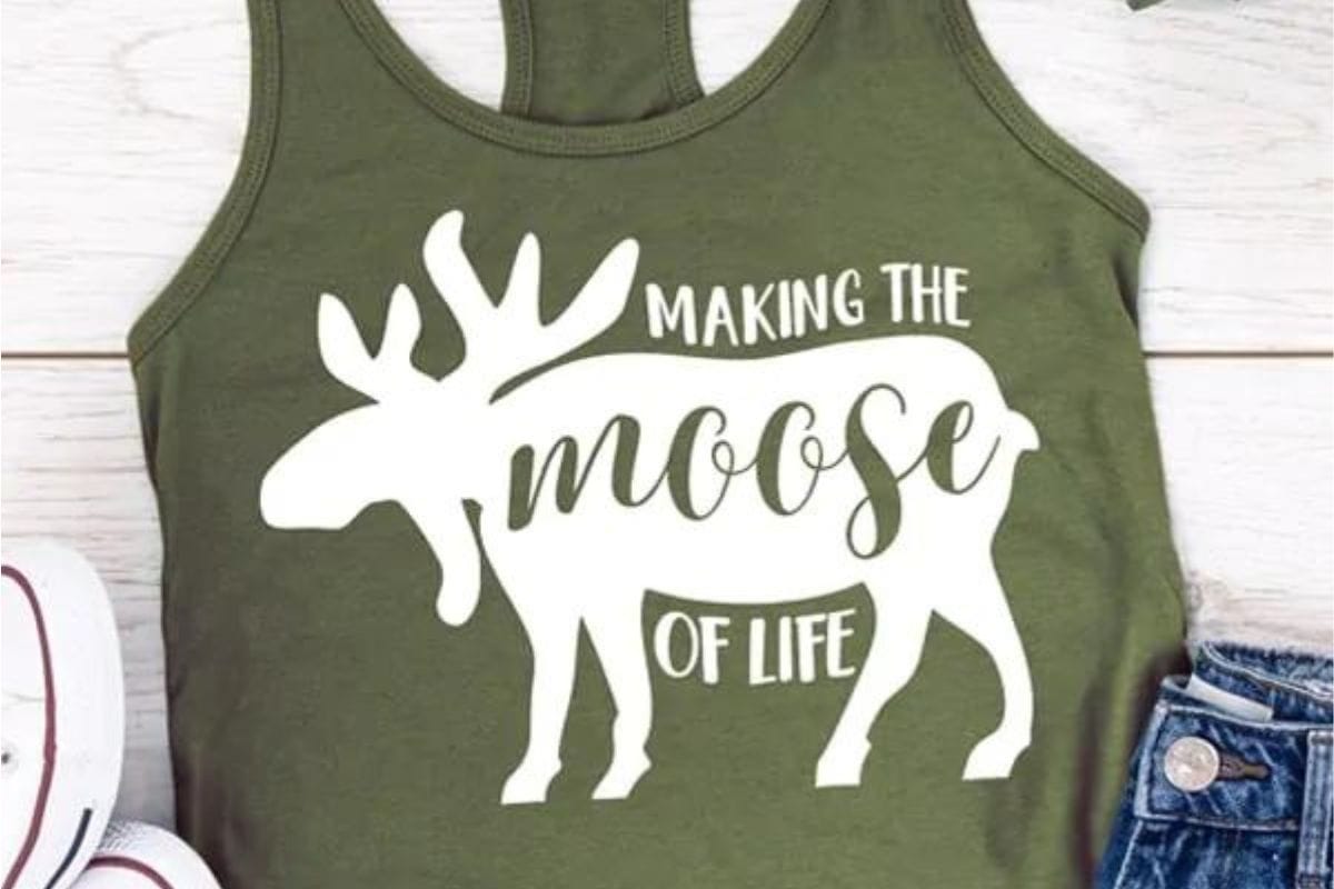 Vector file that reads 'make the moose of life'.