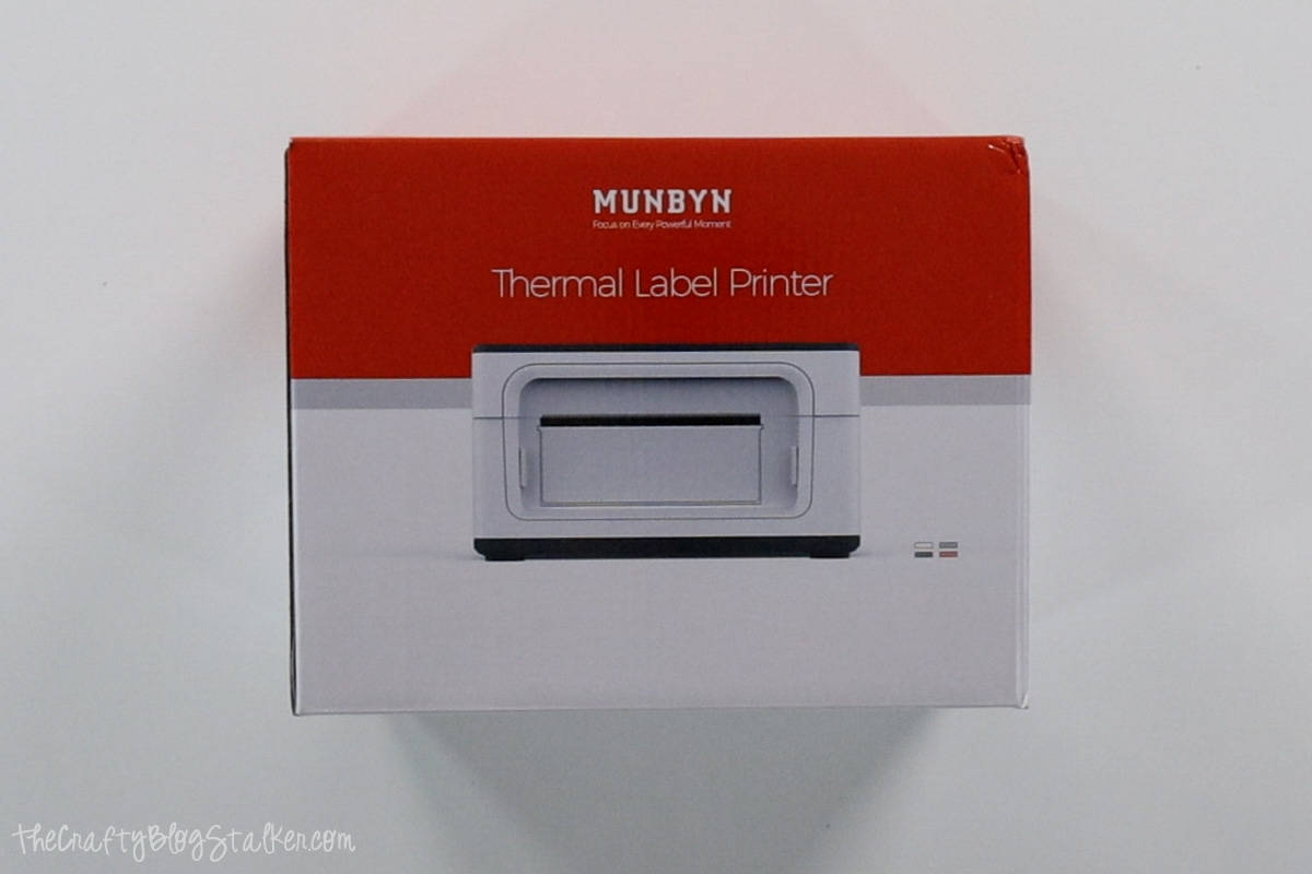 Munbyn thermal printer box.