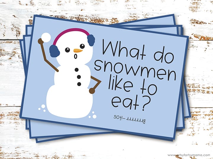 Snowman Joke Stack.