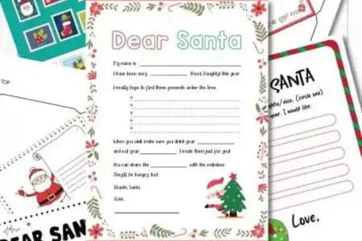 Letters to Santa.