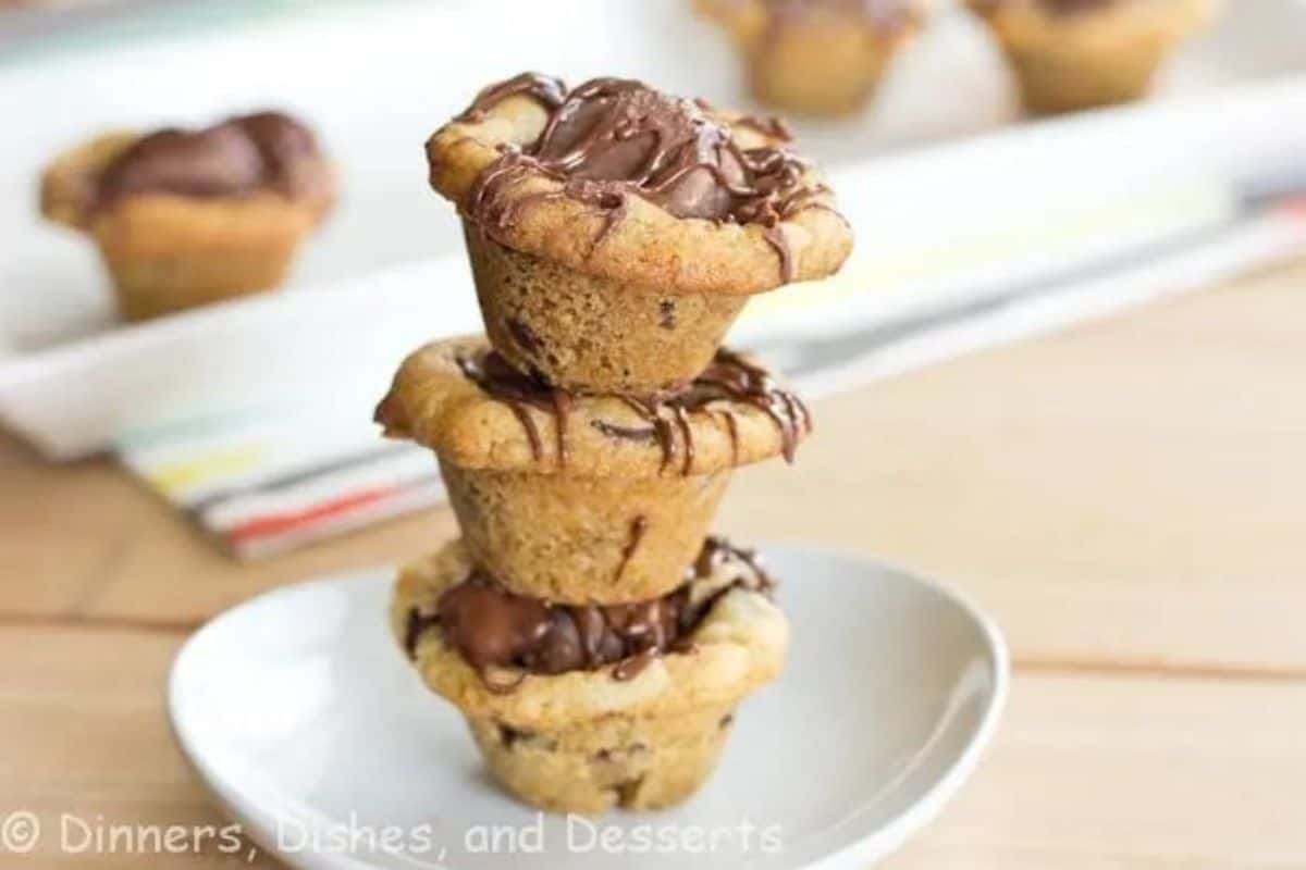 Butterfinger Cookie Cups.