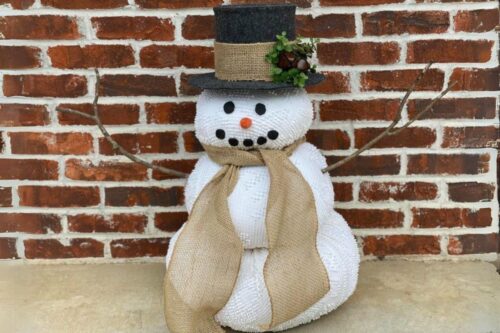 20 DIY Snowman Crafts for Adults - The Crafty Blog Stalker