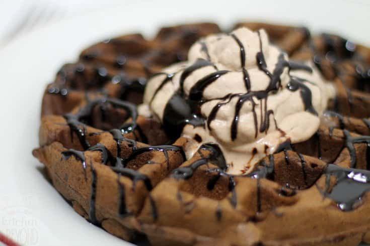Mexican Hot Chocolate Waffles.