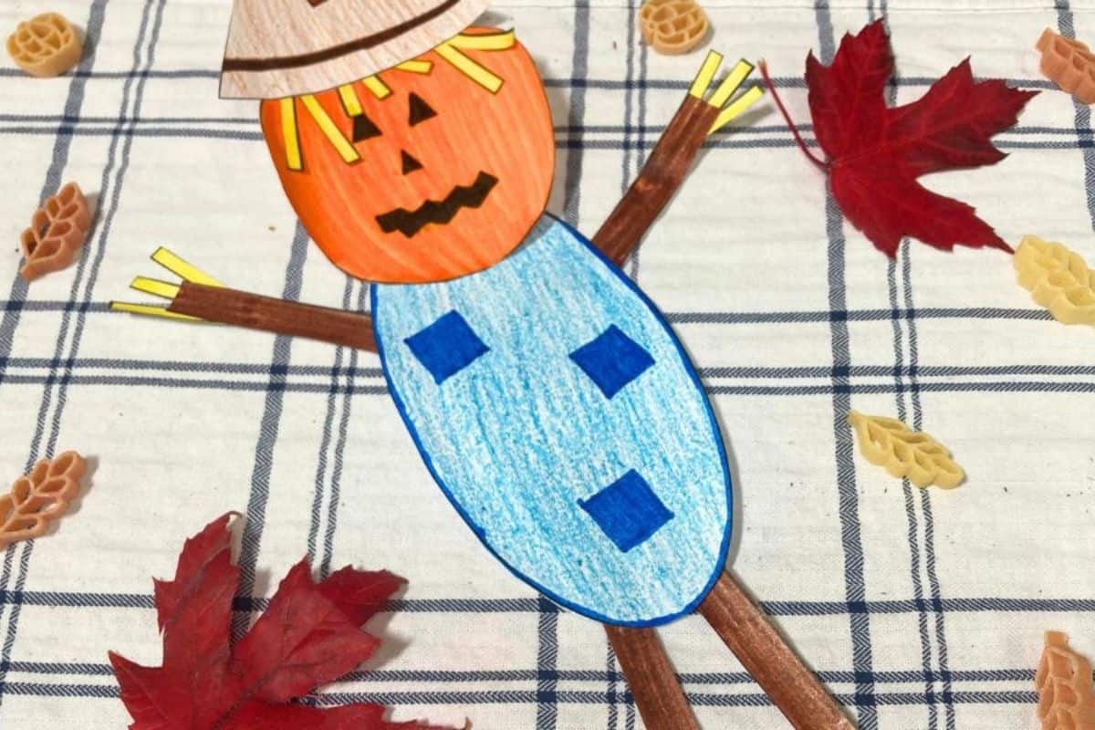 Printable scarecrow kit.