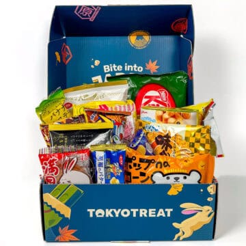 Opened Tokyo Treat Box.