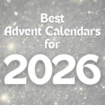 Best Advent Calendars for Christmas 2026 on festive background.