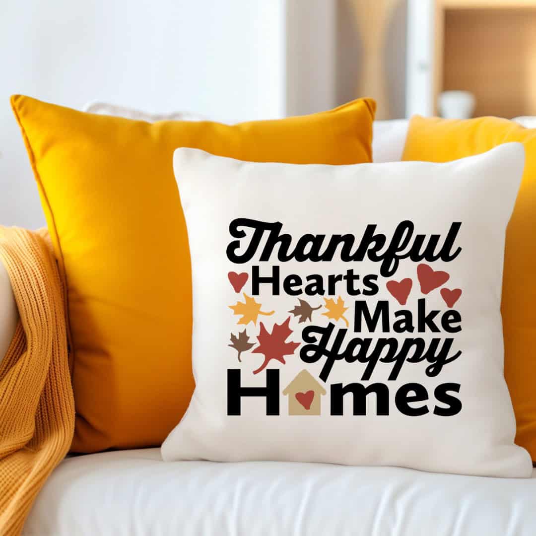 White throw pillow with