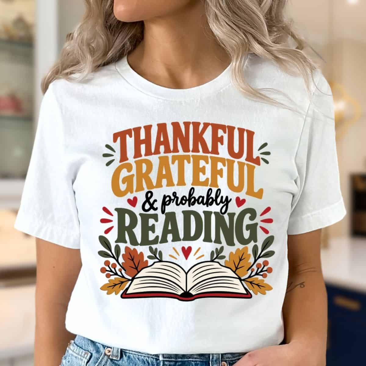 White T-shirt with