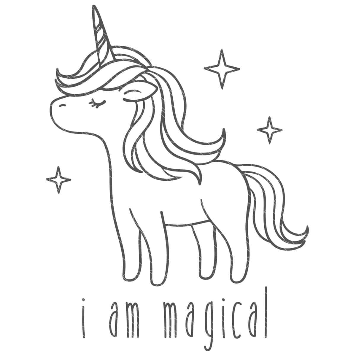 I Am Magical Unicorn SVG - The Crafty Blog Stalker