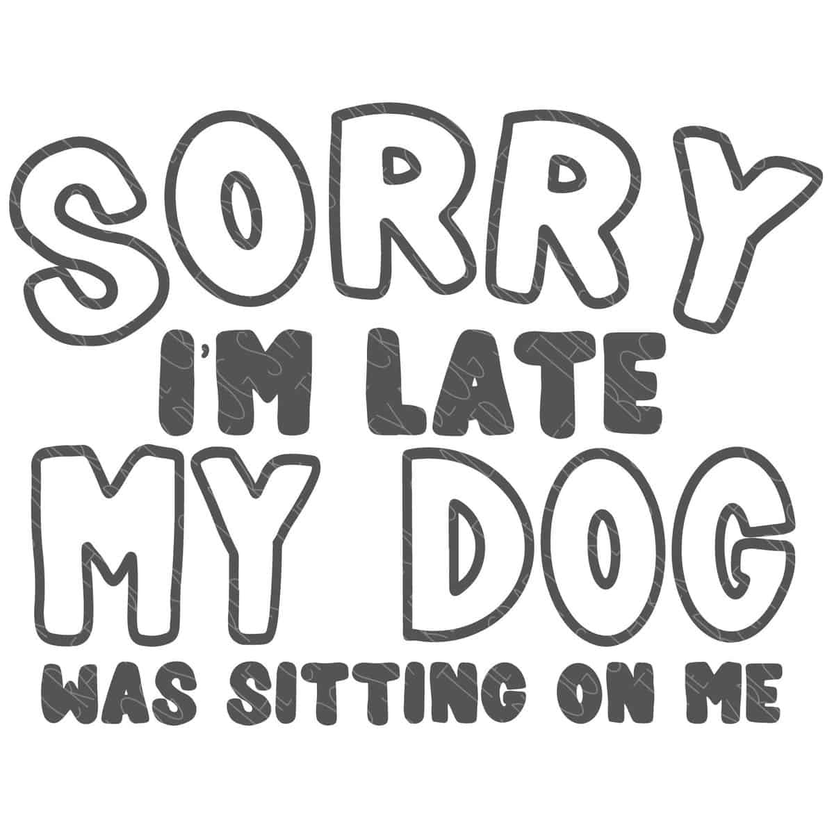 Sorry I'm Late My Dog Was Sitting On Me SVG	

			
		
	

		
			$3.00 – Buy Now Checkout
							
					
						
							
						
						Added to cart