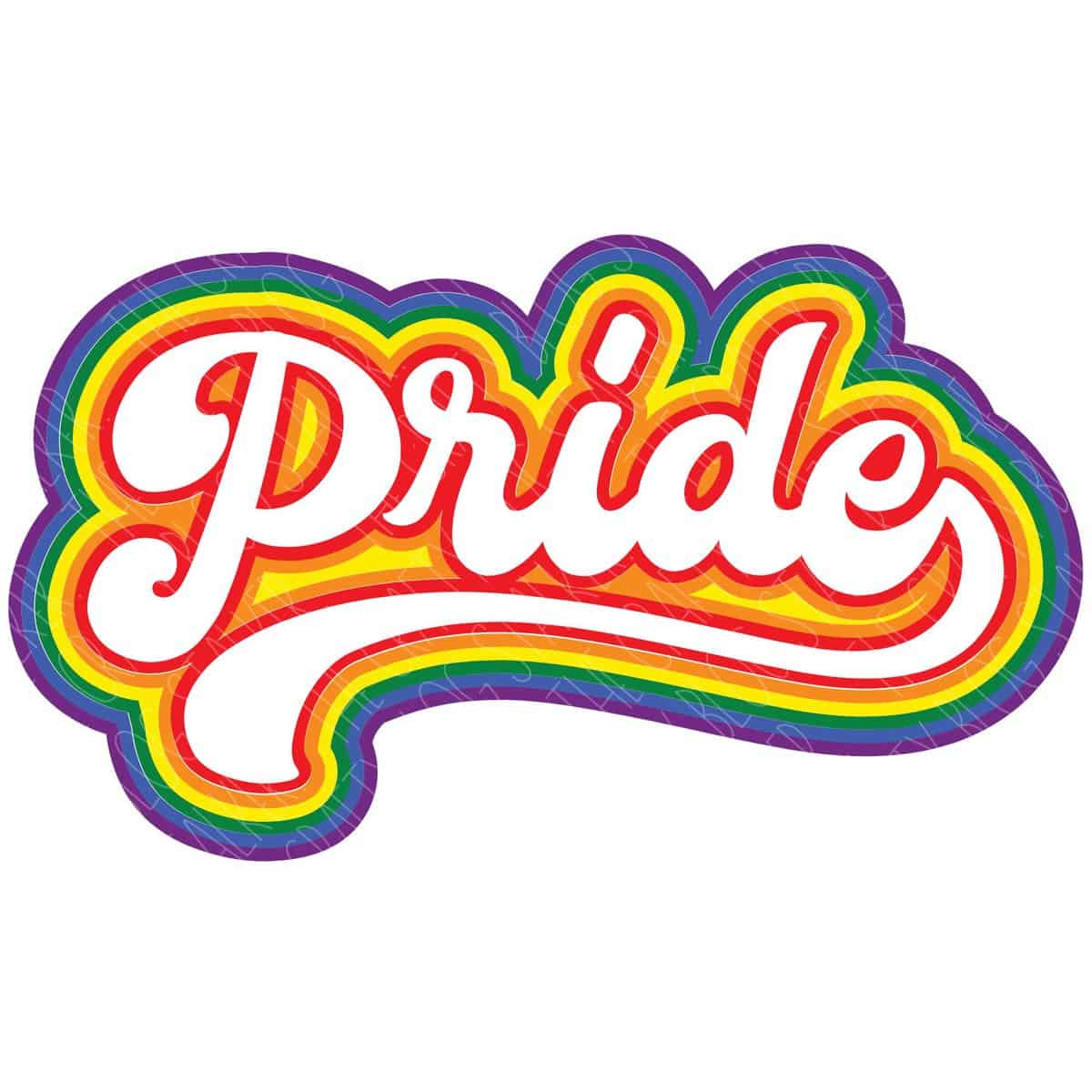 Retro Pride SVG - The Crafty Blog Stalker