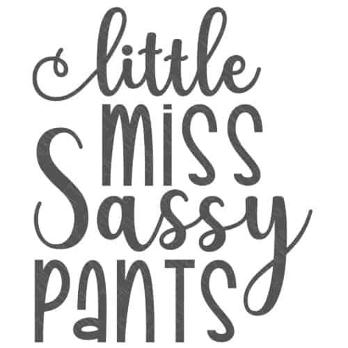 Sassy Pants