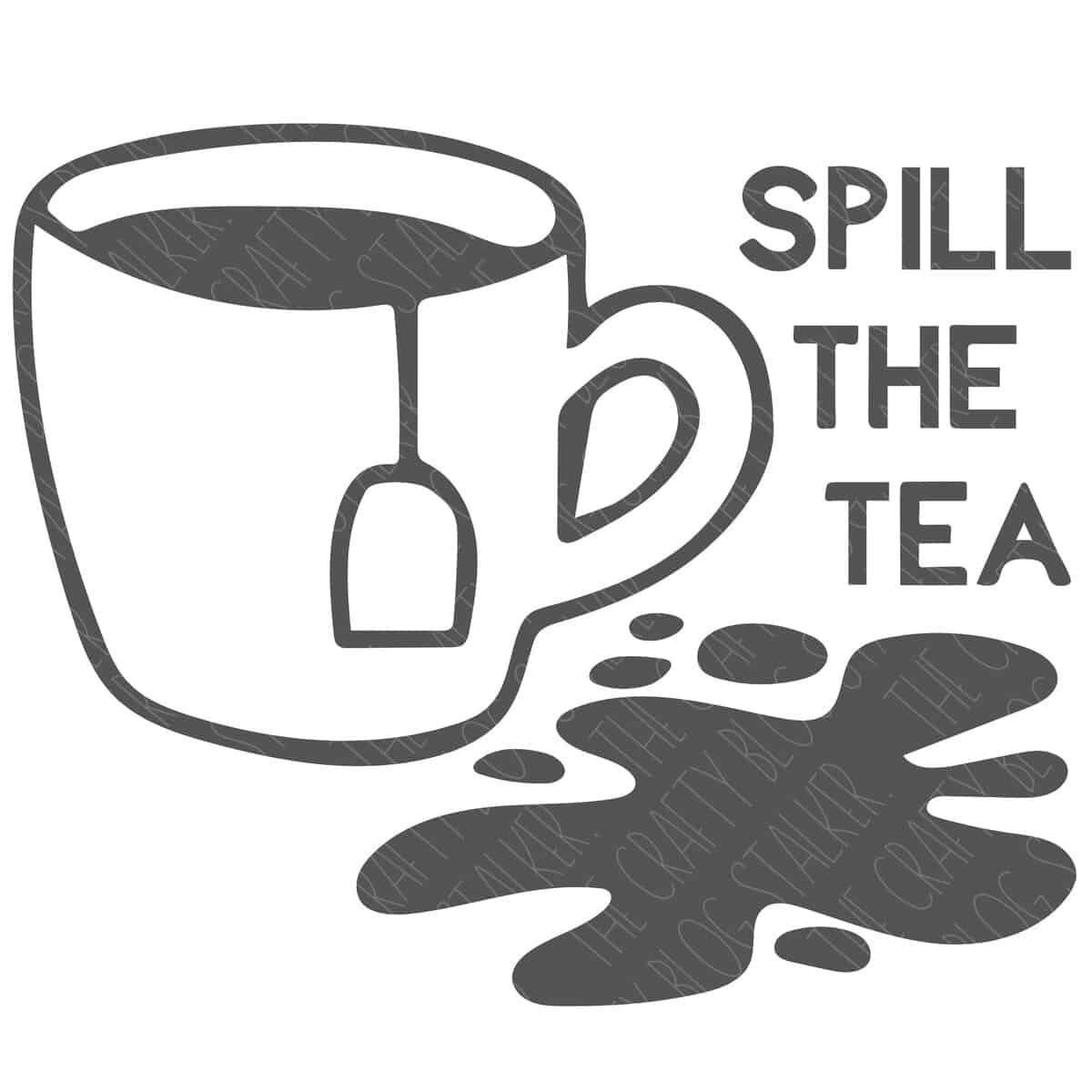 Tea Cup Cute PNG & SVG Design For T-Shirts