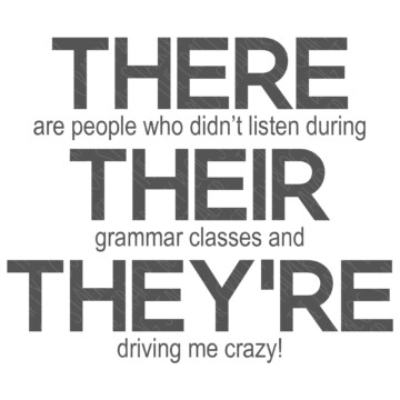 SVG Cut File: There are people who didn't listen during their grammar classes and they're driving me crazy!