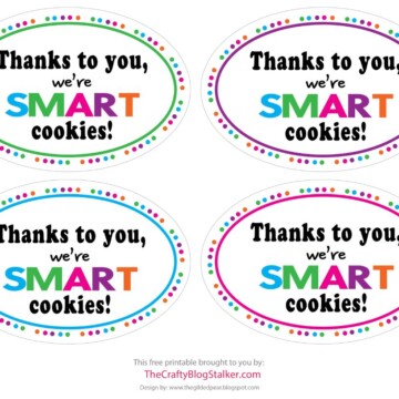 smart cookies printable