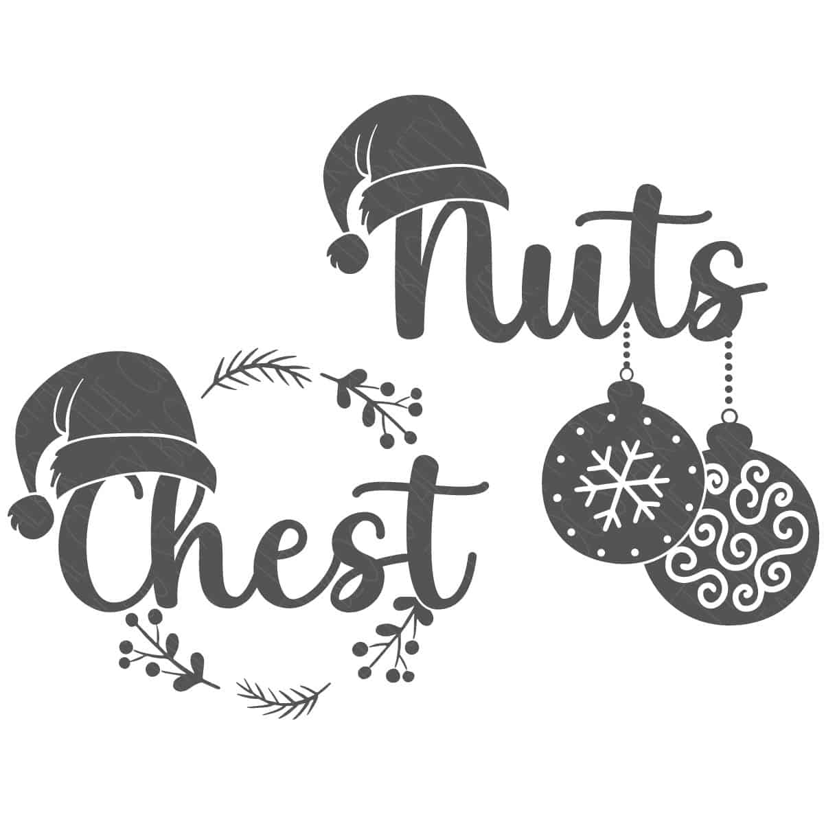 Chest Nuts SVG - The Crafty Blog Stalker