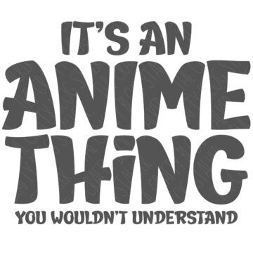 Anime Thing SVG 2