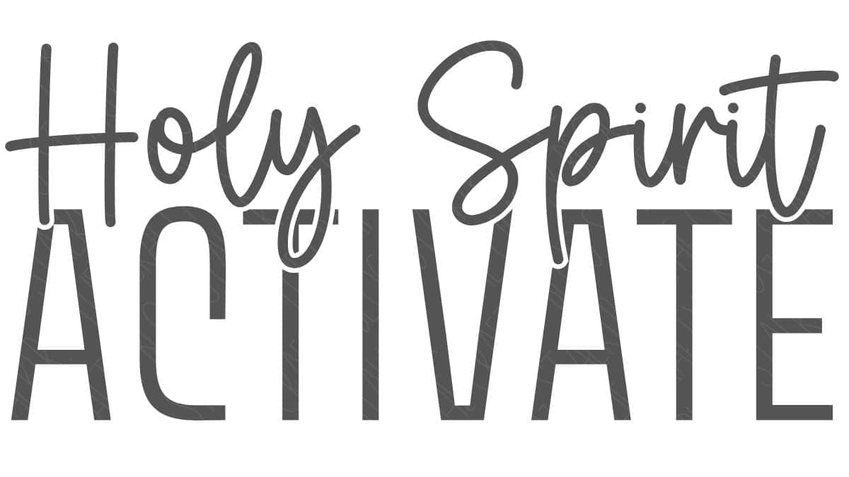 Black and white text design that reads