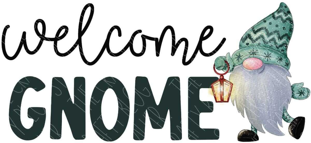 Welcome sign design featuring the words