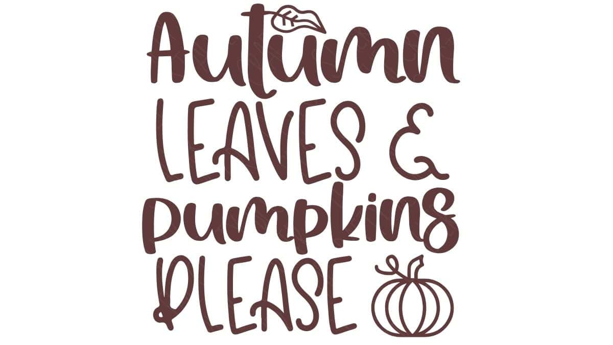 Brown hand-lettered text design that reads 