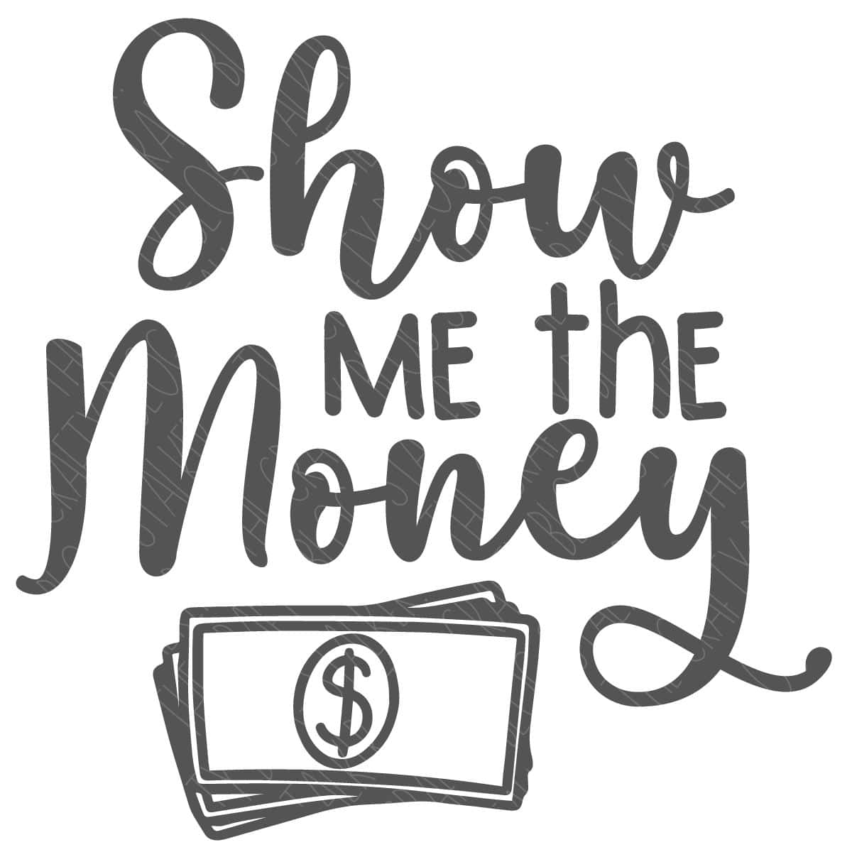 Show Me The Money Free SVG - The Crafty Blog Stalker