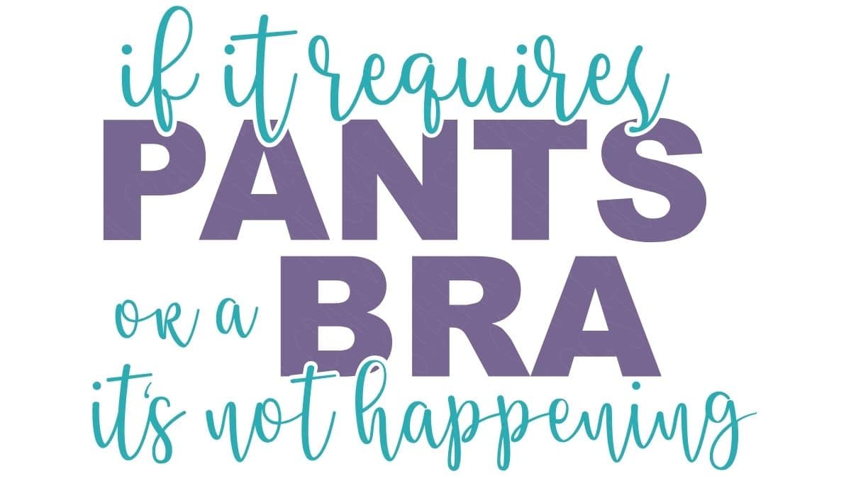 SVG design with the phrase