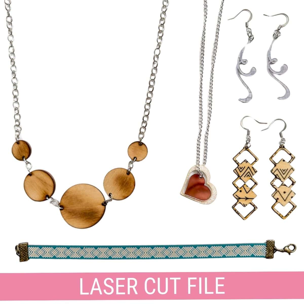 Jewelry Bundle Laser Files