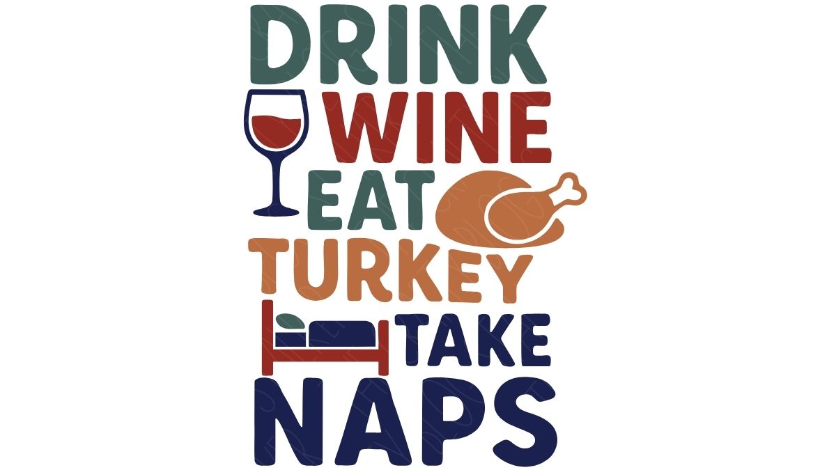 Thanksgiving design with the phrase